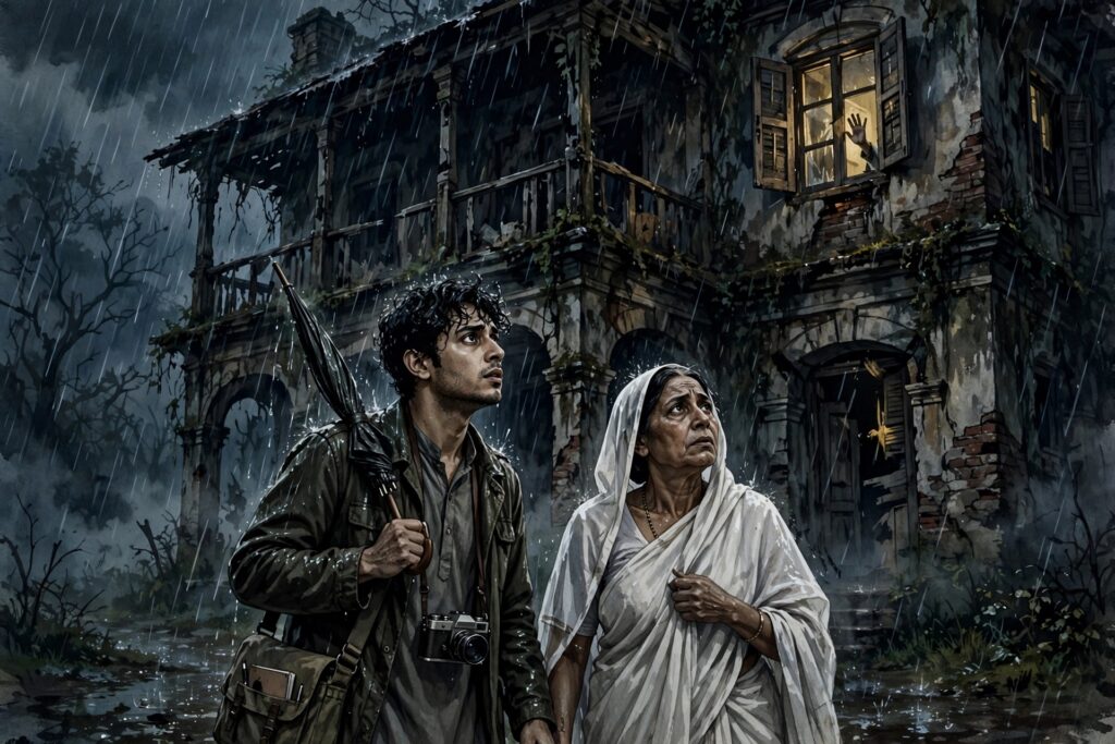 উপন্যাস : যে বাড়িতে কেউ ফিরে আসে না (প্রথম পর্ব: বন্ধ জানালার ওপারে)।