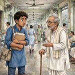 যে ছেলেটি শহরের পথ চিনত না।