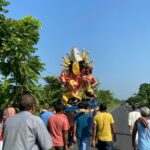 পুরোনো পিতলের ঢাল-তরোয়ালে আজও জীবন্ত ইতিহাস, ফালাকাটার শিকদার বাড়ির দুর্গাপুজোয় ঐতিহ্যের টান।