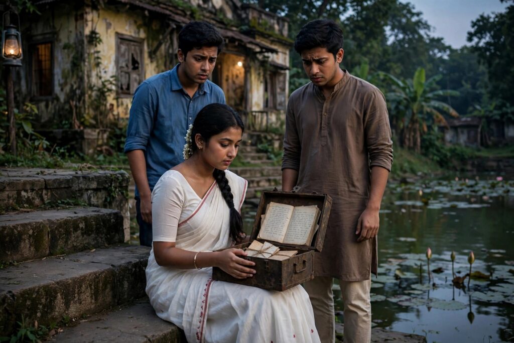 উপন্যাস : নীল খামের শেষ চিঠি (তৃতীয় পর্ব : যে ছেলেটি নিজের নাম ভুলে গিয়েছিল)।