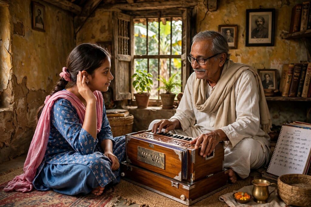 যে মেয়েটি হারিয়ে যাওয়া সুরের বদলে খুঁজে পেয়েছিল মানুষের হৃদয়।