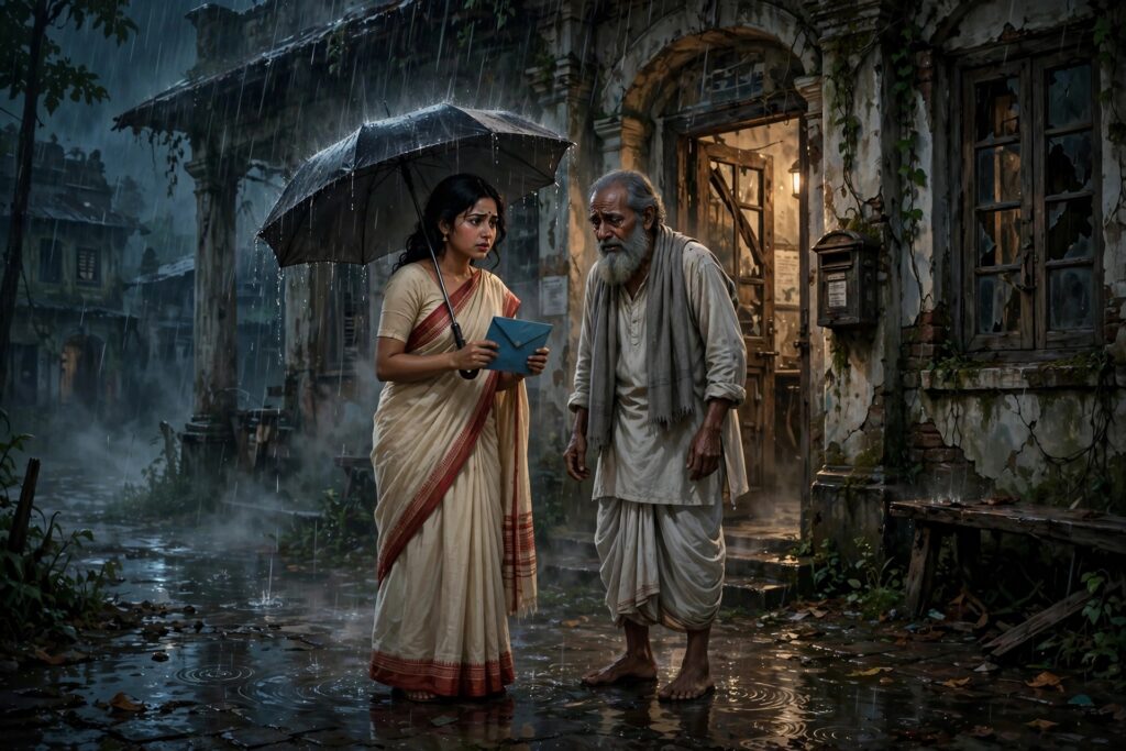 উপন্যাস : নীল খামের শেষ চিঠি (প্রথম পর্ব: যে চিঠি কুড়ি বছর পরে এল)।