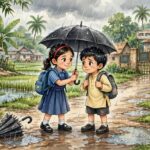 কবিতা : হারানো ছাতাটি।