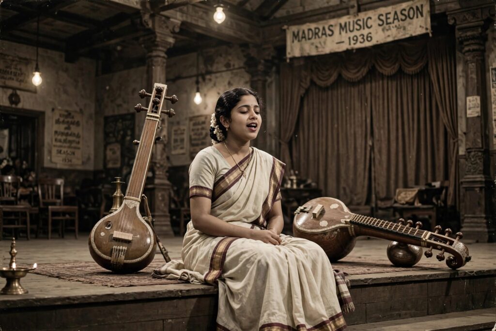মহীয়সী নারী: এম. এস. সুব্বুলক্ষ্মী—ভারতীয় শাস্ত্রীয় সংগীতের এক অমর সাধিকা।