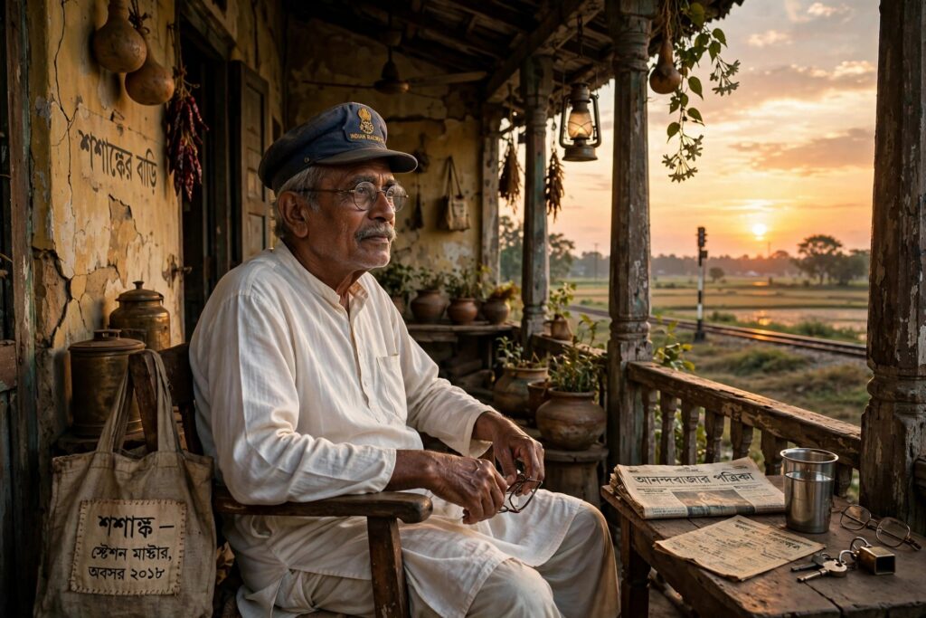 শেষ বিকেলের রং।