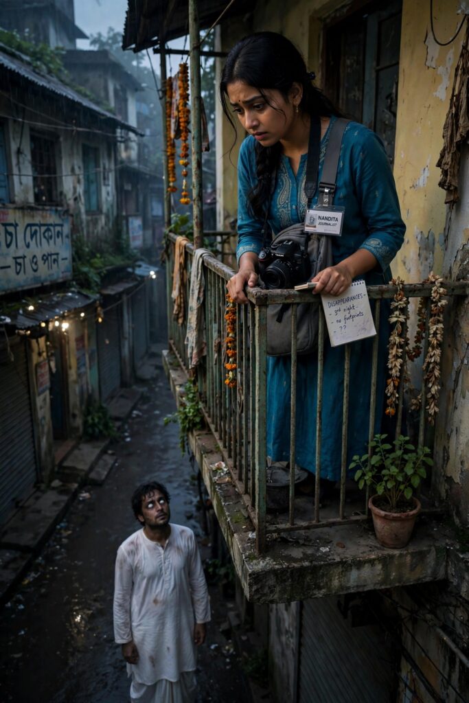 উপন্যাস : বারান্দায় দাঁড়িয়ে থাকা মৃত মানুষ (প্রথম পর্ব: যে মানুষটি নিজের শ্রাদ্ধে এসেছিল)।