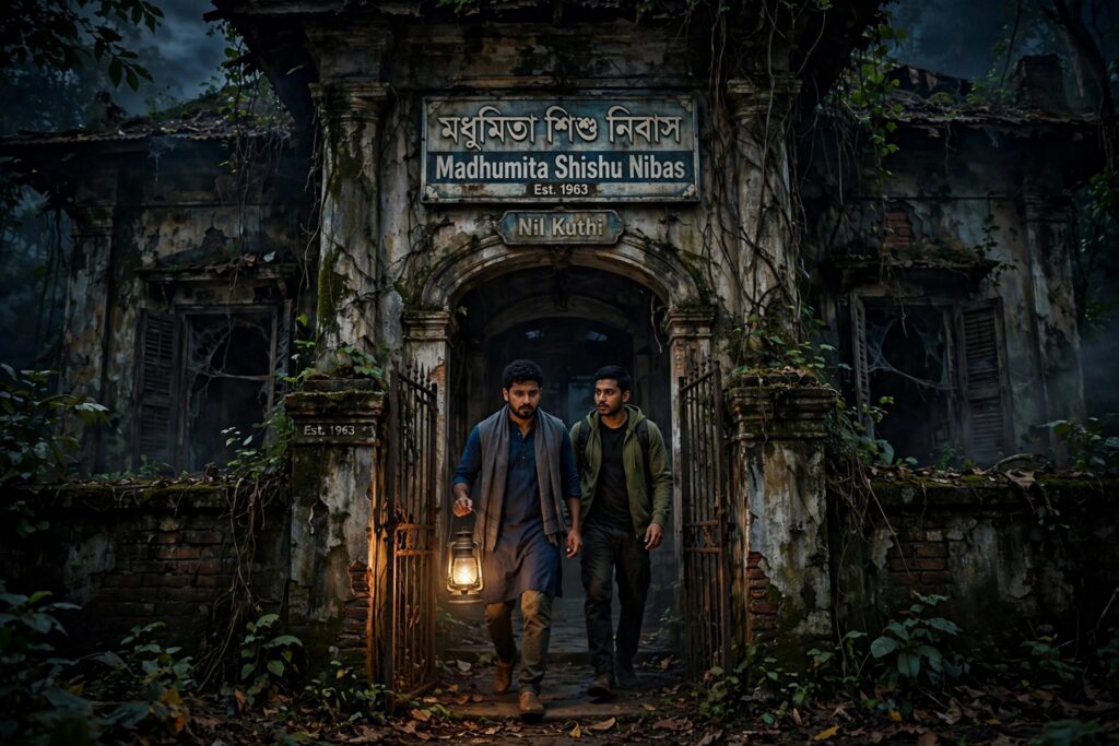 উপন্যাস : নীল খামের অভিশাপ (দ্বিতীয় পর্ব: নীলকুঠির বন্ধ দরজা)।