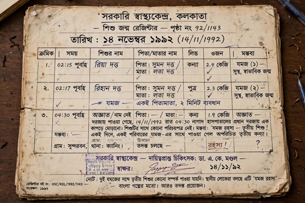 উপন্যাস : নীল খামের অভিশাপ (তৃতীয় পর্ব: রক্তের পরিচয়)।