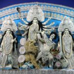 আধুনিকতার মাঝে সাবেকি বাঙালিয়ানা, চন্দ্রকোনারোডের মিতালী স্পোর্টিং ক্লাবের দুর্গাপুজোয় নজরকাড়া আয়োজন।