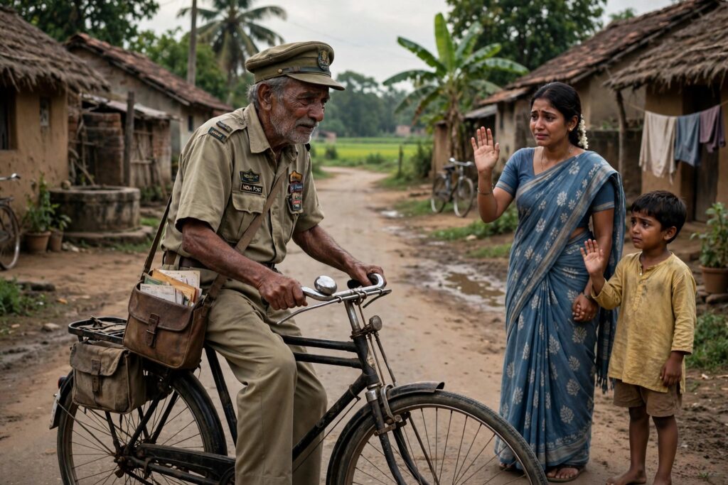 কবিতা : পোস্টম্যানের শেষ চিঠি।