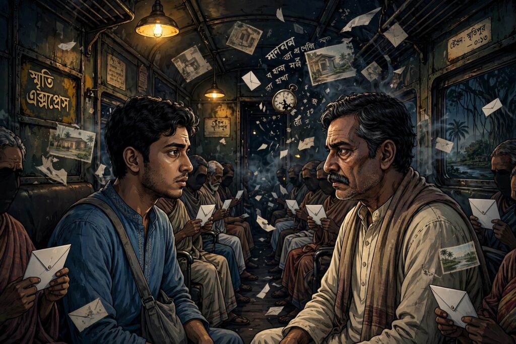 শেষ ট্রেনের যাত্রী (দ্বিতীয় পর্ব: মৃত মানুষের পরিচয়)।