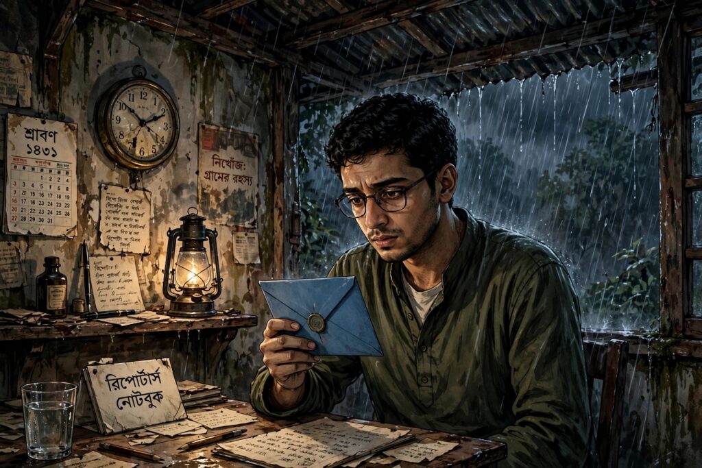 নীল খামের অভিশাপ (প্রথম পর্ব: যে চিঠি কখনও লেখা হয়নি)।