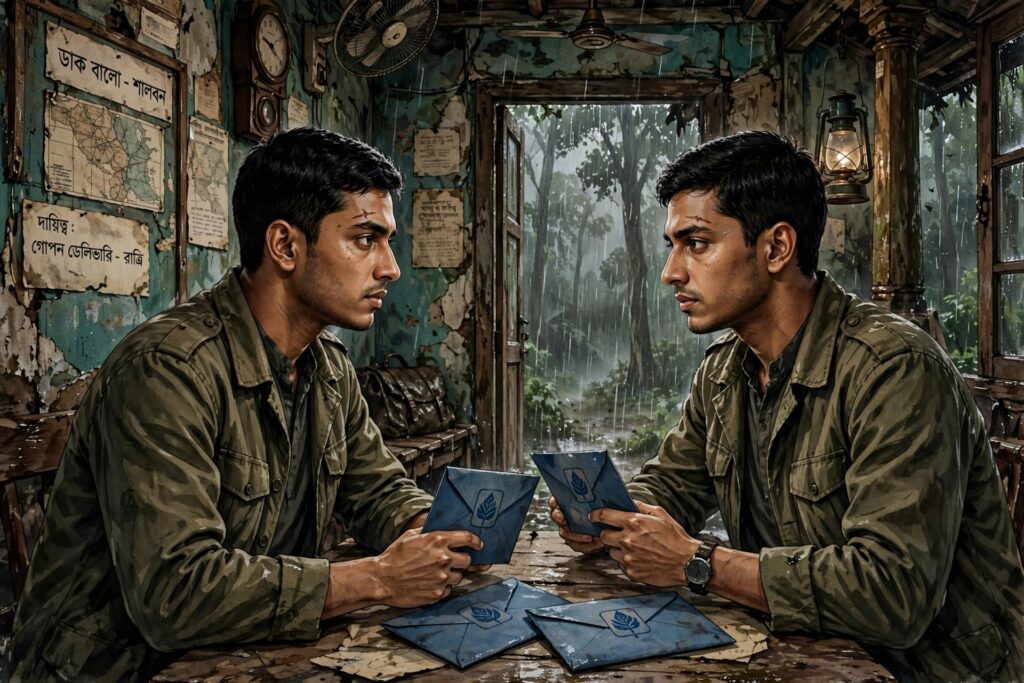 নীল খামের অভিশাপ (দ্বিতীয় পর্ব: আয়নার ওপাশের মানুষ)।