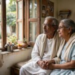 কবিতা: বৃদ্ধাশ্রমের জানালায়।।