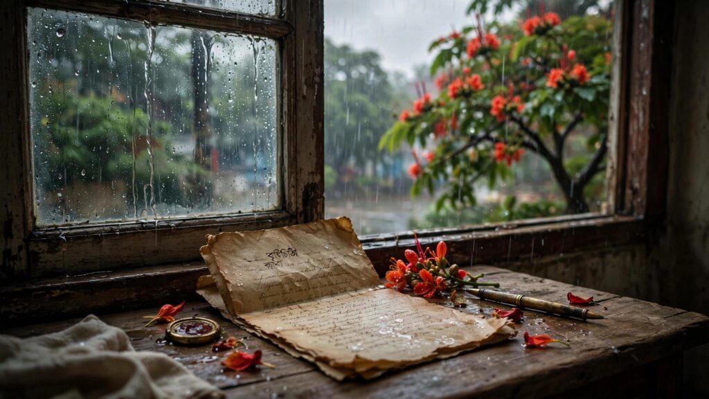 কবিতা: বৃষ্টিভেজা চিঠি।।।