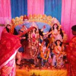 দায়িত্বে কবিতীর্থ অ্যাথলেটিক্স ক্লাব, একচালা প্রতিমায় আজও অমলিন বালুরঘাটের ঐতিহ্য।
