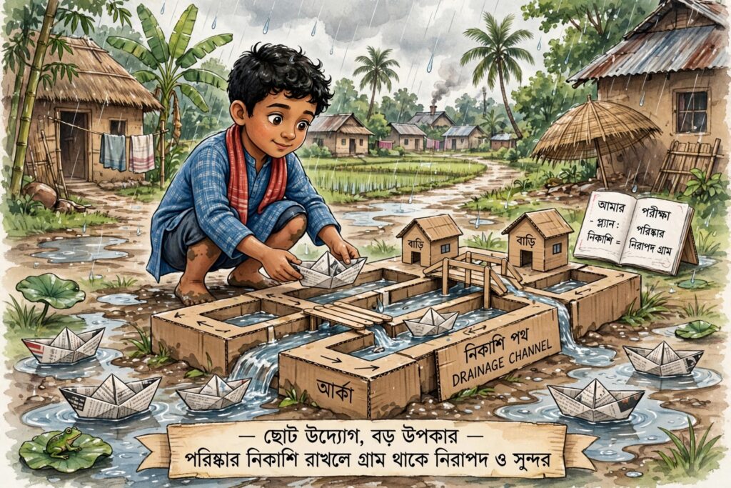 গল্প : কাগজের নৌকায় ভেসে এসেছিল এক নতুন সম্ভাবনা।