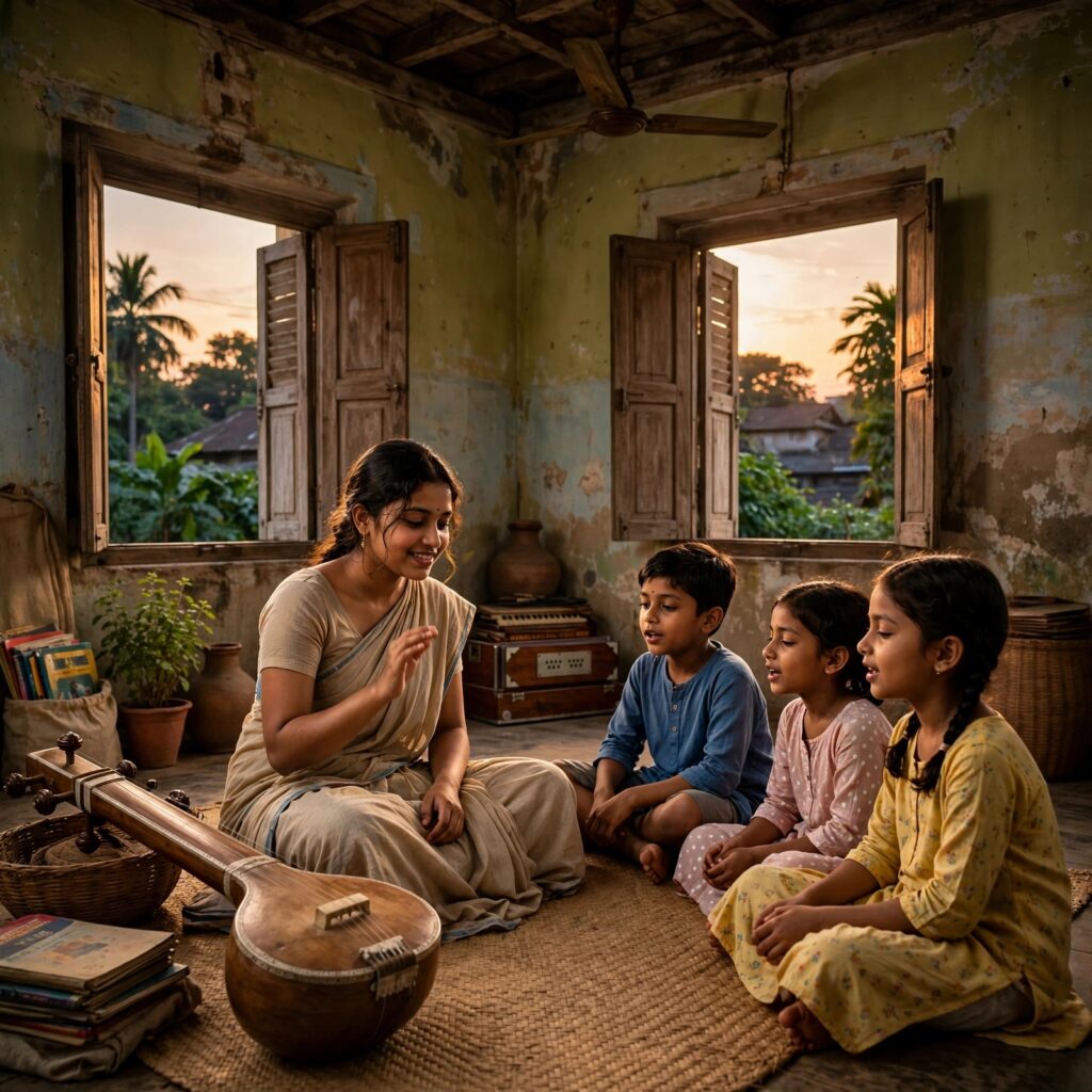 নীরব ঘরের শেষ সুর।