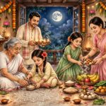 কোজাগরী লক্ষ্মীপুজো ও বাঙালির পারিবারিক বন্ধন: ভালোবাসা, মিলন ও প্রজন্মের ঐতিহ্য।