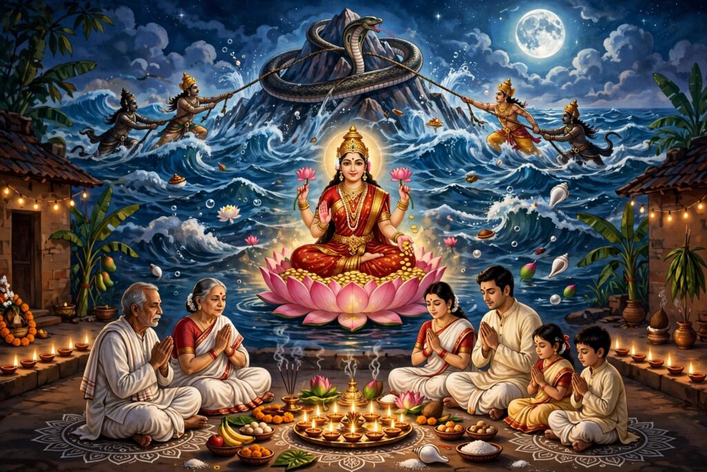 কোজাগরী লক্ষ্মীপুজো: পুরাণকথা, ধর্মীয় বিশ্বাস ও বাঙালির আধ্যাত্মিক চেতনা।