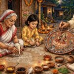কোজাগরী লক্ষ্মীপুজো ও বাংলার শিল্প-সংস্কৃতি: আলপনা, লোকশিল্প এবং হারিয়ে যাওয়া ঐতিহ্যের গল্প।।