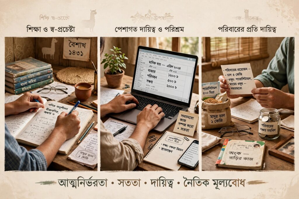 নৈতিক শিক্ষা ও জীবনে আত্মনির্ভরতার গুরুত্ব।।।।