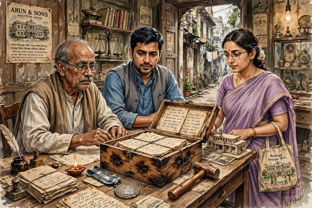 নিলামের শেষ ডাক।।