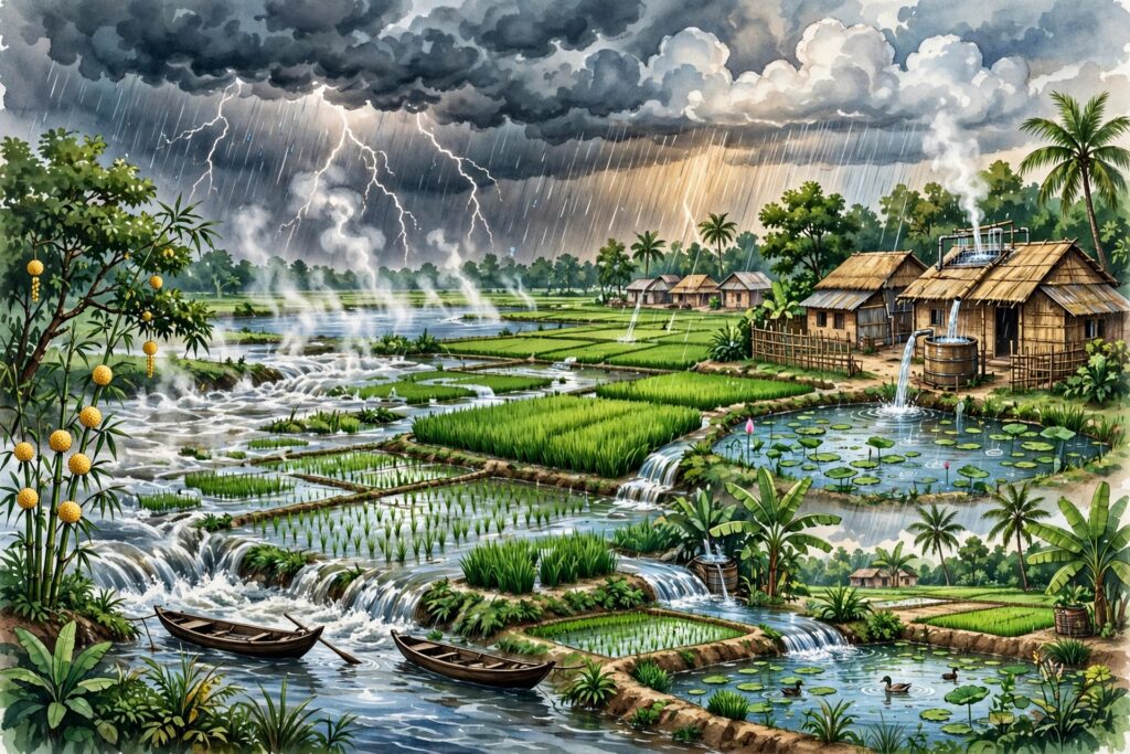 বৃষ্টি: প্রকৃতির অমৃতধারা ও জীবনের নবজাগরণ।