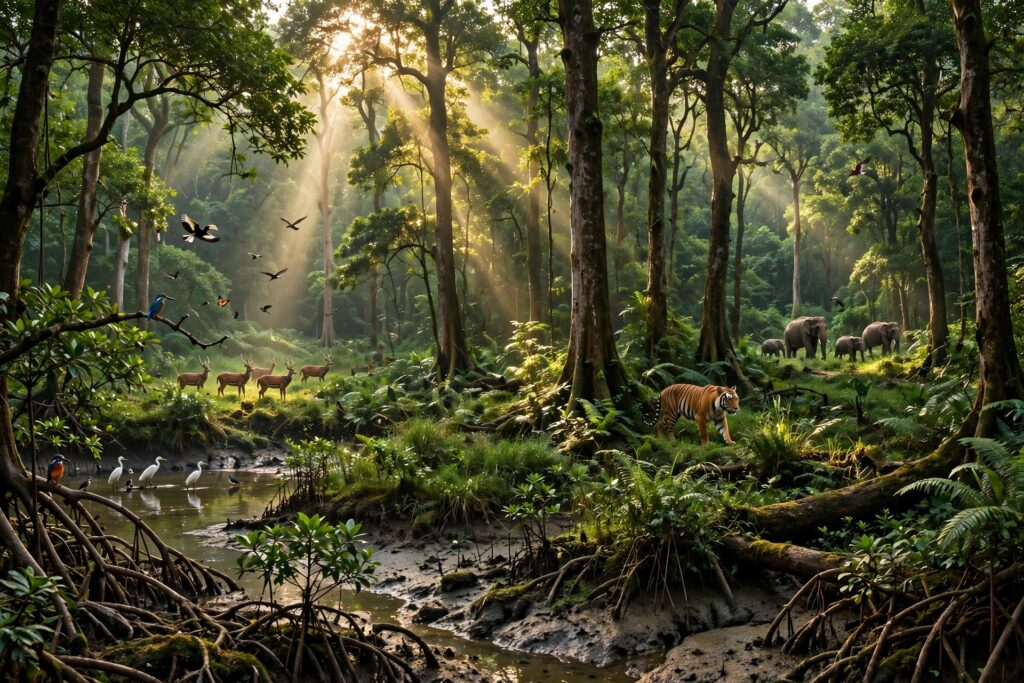 অরণ্য ও বনভূমি: পৃথিবীর সবুজ ফুসফুস এবং জীবনের রক্ষাকবচ।
