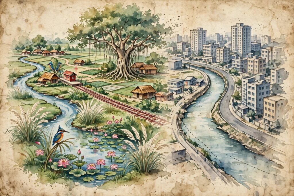 এক টুকরো পুরনো মানচিত্র।।