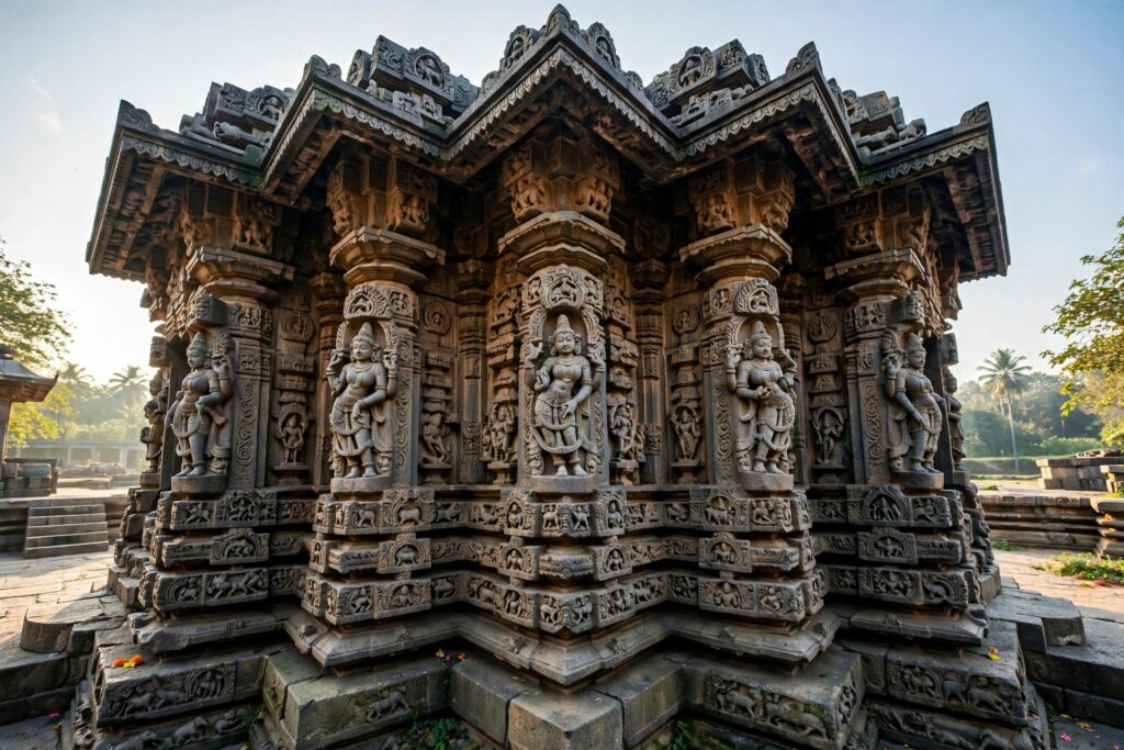 বেলুড় ও হালেবিডু: কর্ণাটকের প্রাচীন মন্দির, পাথরের গায়ে জীবন্ত ভাস্কর্য, হোয়সল সাম্রাজ্যের গৌরব ও দক্ষিণ ভারতের এক বিস্ময়কর ভ্রমণকাহিনি।