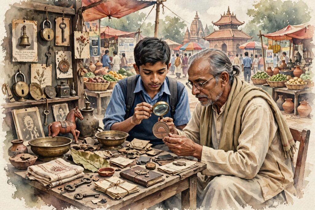 যে মুদ্রাটি বাজারে চলত না।।
