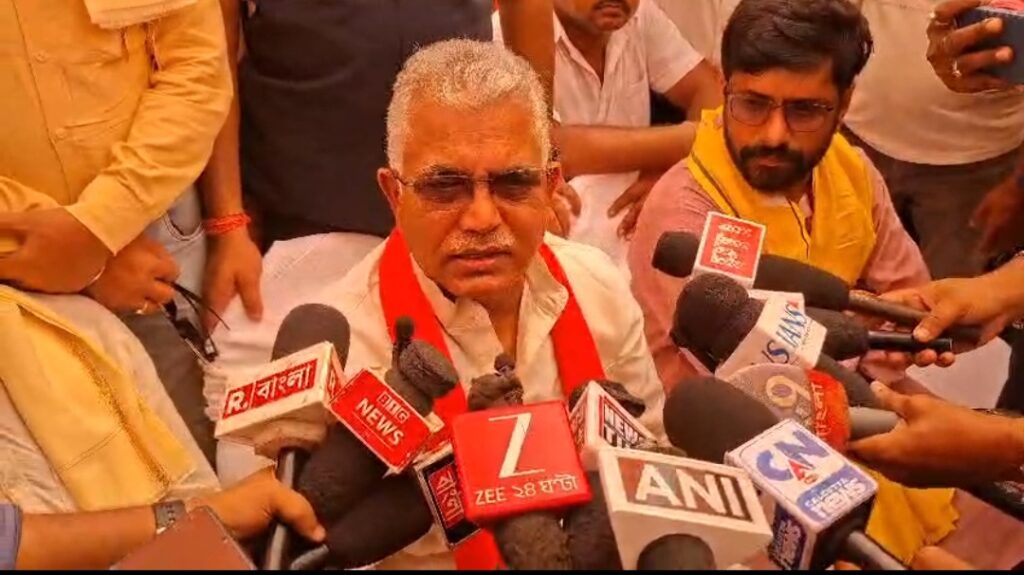 বিকশিত ভারত সংকল্প সভাকে সামনে রেখে মেদিনীপুরে শোভাযাত্রা, শহরজুড়ে রাজনৈতিক কর্মসূচির আবহ।।