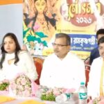 বিধায়ক অনুপম বিশ্বাসের হাত ধরে গয়েশপুরে দুর্গাপুজোর শুভ উদ্বোধন, উৎসবে মাতল এলাকা।