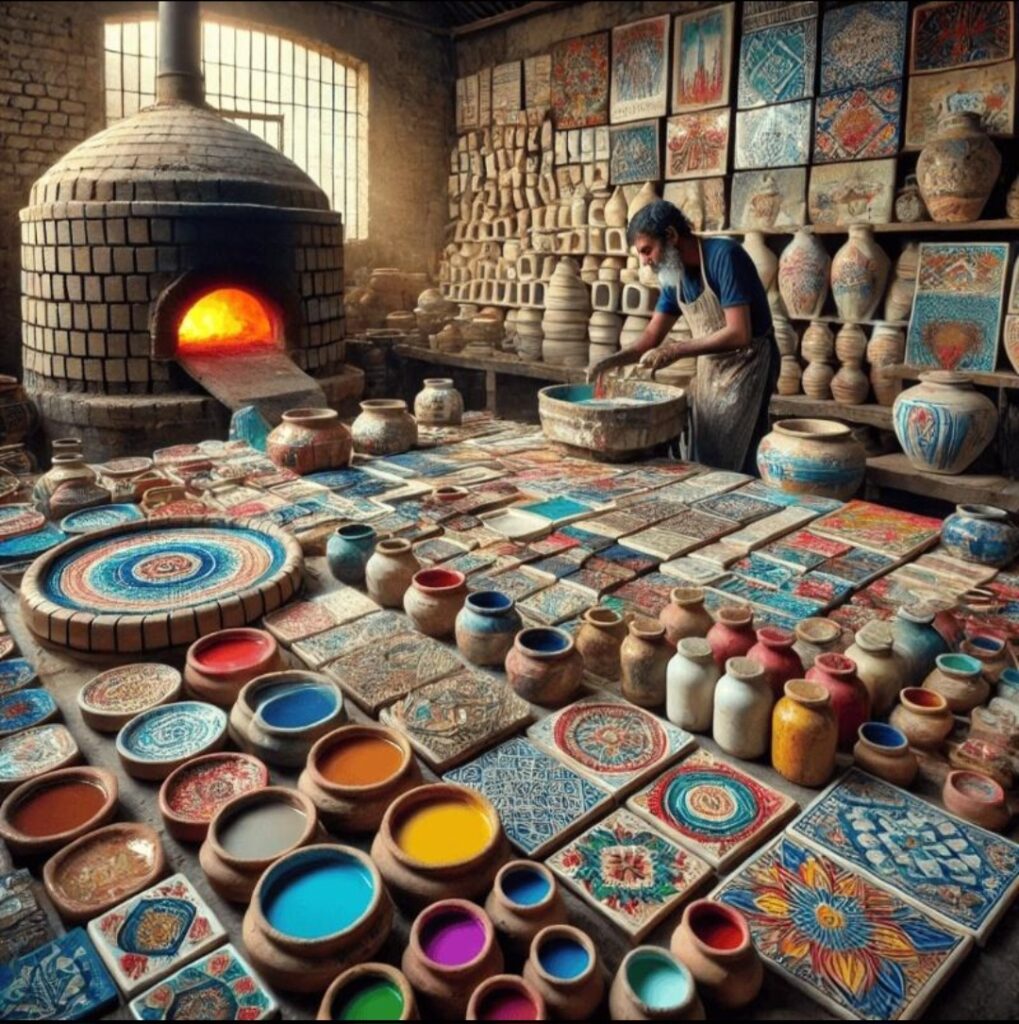 মাটির নিচে ঘুমিয়ে থাকা রং।