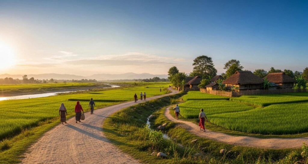 যে মানচিত্রে ছিল না মানুষের পথ।