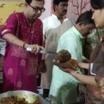 বনেদি ঐতিহ্যের বিবর্তন মণ্ডপসজ্জায়, ৬১তম বর্ষে বালুরঘাটের ত্রিধারা ক্লাবের দুর্গোৎসব।