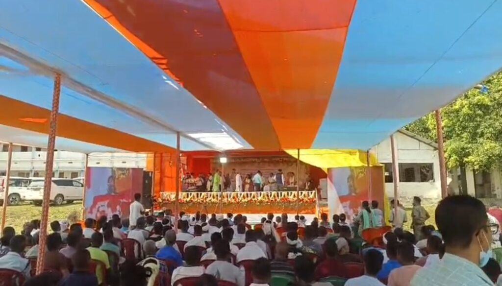 আলিপুরদুয়ারের টোটোপাড়ায় পুষ্টি সুরক্ষা কর্মসূচির সূচনা, উপকৃত হবেন বিশেষ জনজাতির পরিবারগুলি।